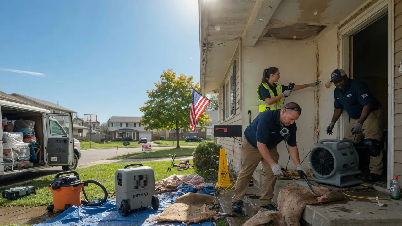 Water Damage Restoration in Belmont, OH near me